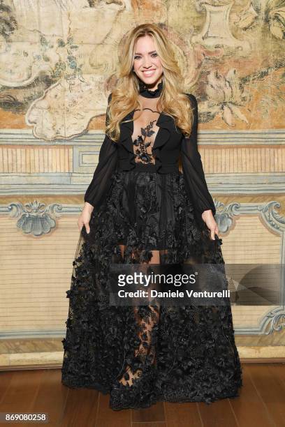 Carolina Rey attends Doppia Difesa Gala during the 12th Rome Film Fest at Hotel Bernini Bristol on November 1, 2017 in Rome, Italy.