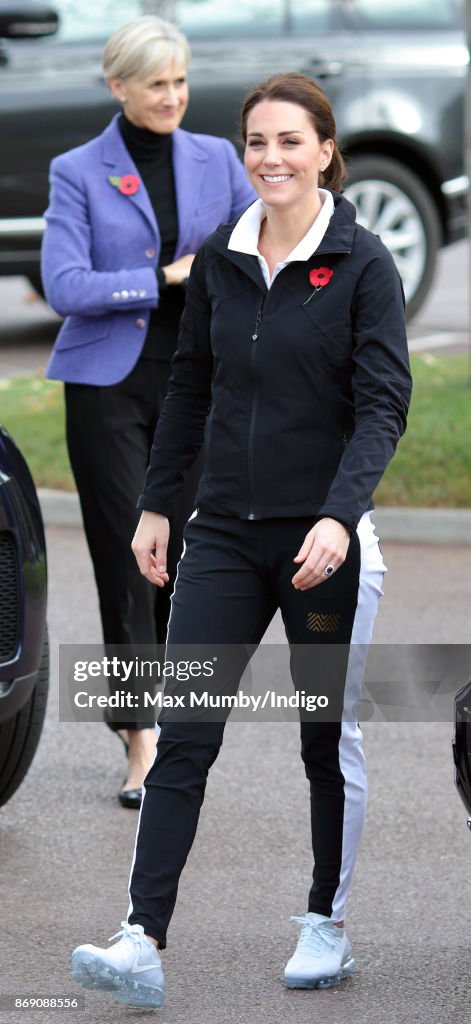 The Duchess Of Cambridge Visits The Lawn Tennis Association