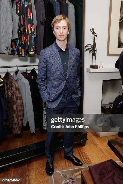 Luke Newberry attends an intimate evening hosted by Paul Smith & The Gentleman's Journal to introduce the Paul Smith Bespoke By Appointment service...