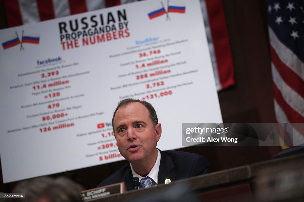 Tech Company Reps Testify To House Select Intel Committee On Russian Social Media Influence During Election
