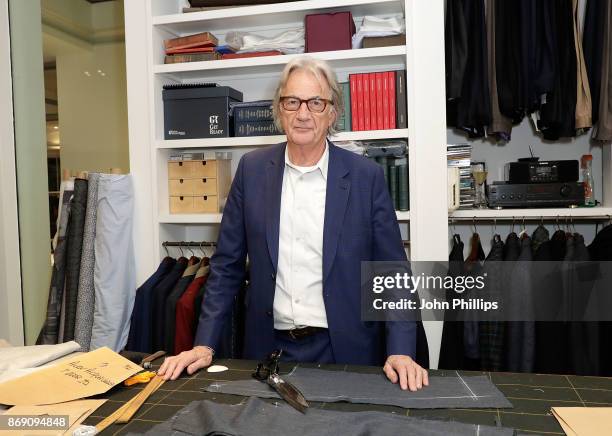 Sir Paul Smith attends an intimate evening hosted by Paul Smith & The Gentleman's Journal to introduce the Paul Smith Bespoke By Appointment service...