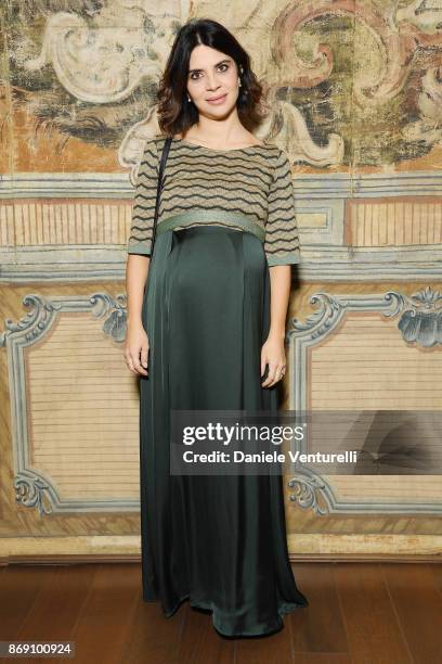 Claudia Potenza attends Doppia Difesa Gala during the 12th Rome Film Fest at Hotel Bernini Bristol on November 1, 2017 in Rome, Italy.