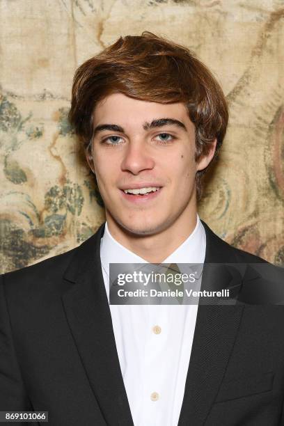 Lorenzo Zurzolo attends Doppia Difesa Gala during the 12th Rome Film Fest at Hotel Bernini Bristol on November 1, 2017 in Rome, Italy.