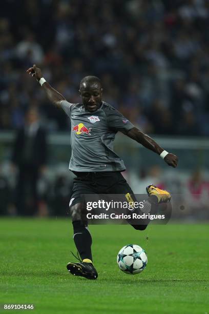 Leipzig midfielder Naby Keita from Guine during the match between FC Porto v RB Leipzig or the UEFA Champions League match at Estadio do Dragao on...