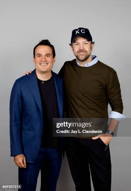 Director Mark Raso and actor Jason Sudeikis from the film "Kodachrome," poses for a portrait at the 2017 Toronto International Film Festival for Los...