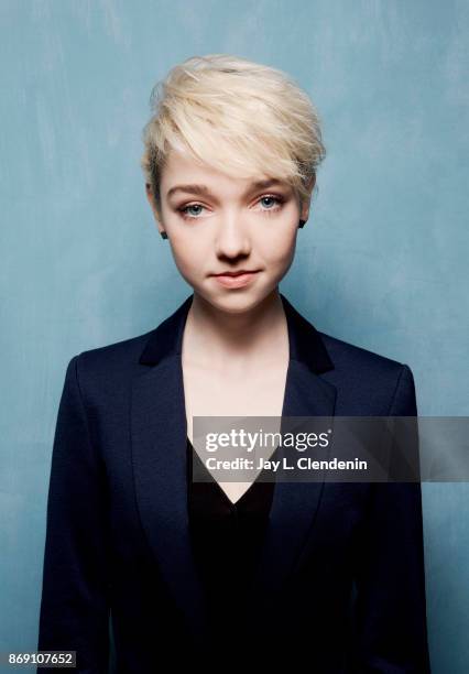 Actress Julia Sarah Stone, from the film "A Worthy Compainion," poses for a portrait at the 2017 Toronto International Film Festival for Los Angeles...
