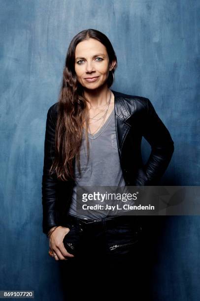 Director Justine Bateman, from the film "Five Minutes," poses for a portrait at the 2017 Toronto International Film Festival for Los Angeles Times on...
