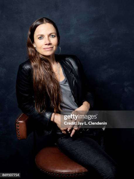 Director Justine Bateman, from the film "Five Minutes," poses for a portrait at the 2017 Toronto International Film Festival for Los Angeles Times on...