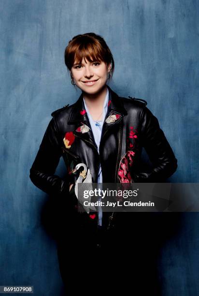 Singer Jessie Buckley, from the film, "Best," poses for a portrait at the 2017 Toronto International Film Festival for Los Angeles Times on September...