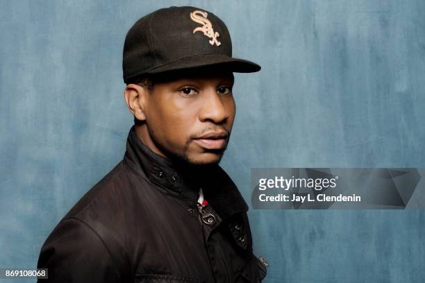 Actor Jonathan Majors from the film, "Hostiles," pose for a portrait at the 2017 Toronto International Film Festival for Los Angeles Times on...