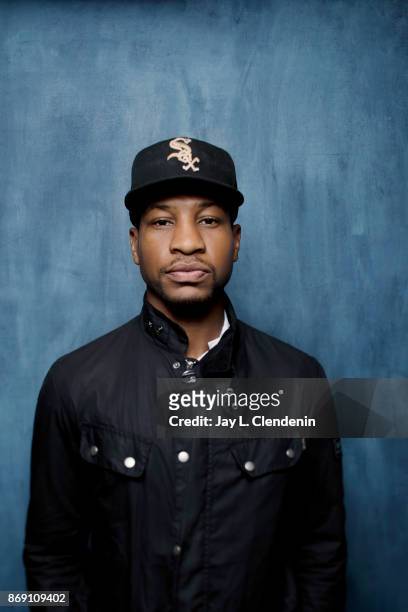 Actor Jonathan Majors from the film, "Hostiles," pose for a portrait at the 2017 Toronto International Film Festival for Los Angeles Times on...