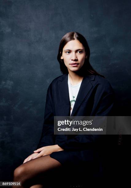 Actress Kaya Wilkins from the film "Thelma," poses for a portrait at the 2017 Toronto International Film Festival for Los Angeles Times on September...