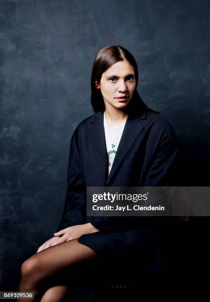 Actress Kaya Wilkins from the film "Thelma," poses for a portrait at the 2017 Toronto International Film Festival for Los Angeles Times on September...