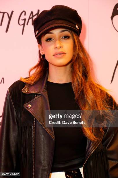 Danielle Peazer attends Nasty Gal UK Pop Up Launch Party on Carnaby Street on November 1, 2017 in London, England.