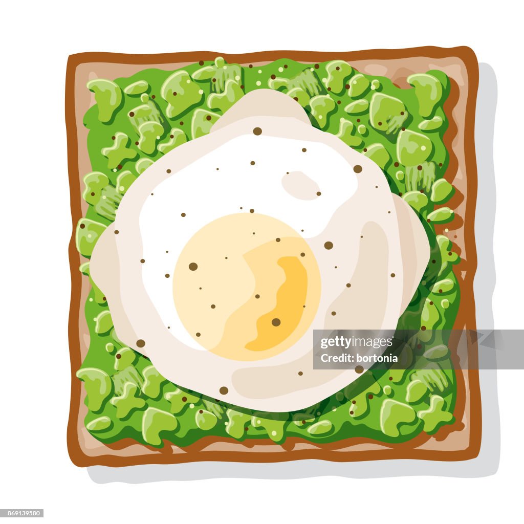 Avocado Toast with a Poached Egg