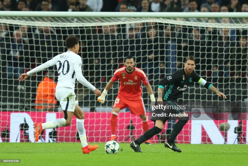 Tottenham Hotspur FC v Real Madrid: UEFA Champions League