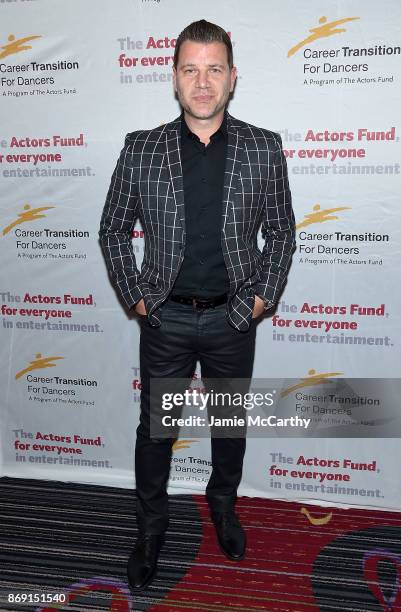 Tom Murro attends The Actor's Fund Career Transition For Dancers 2017 Jubilee Gala at Marriott Marquis Hotel on November 1, 2017 in New York City.