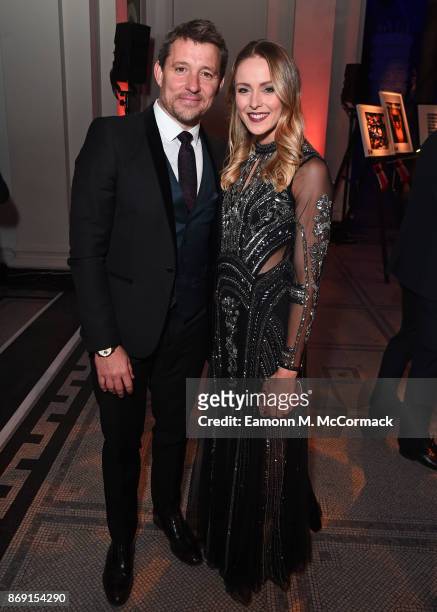 Ben Shepherd and Katie McDonnell attend the Team GB Ball at Victoria and Albert Museum on November 1, 2017 in London, England.