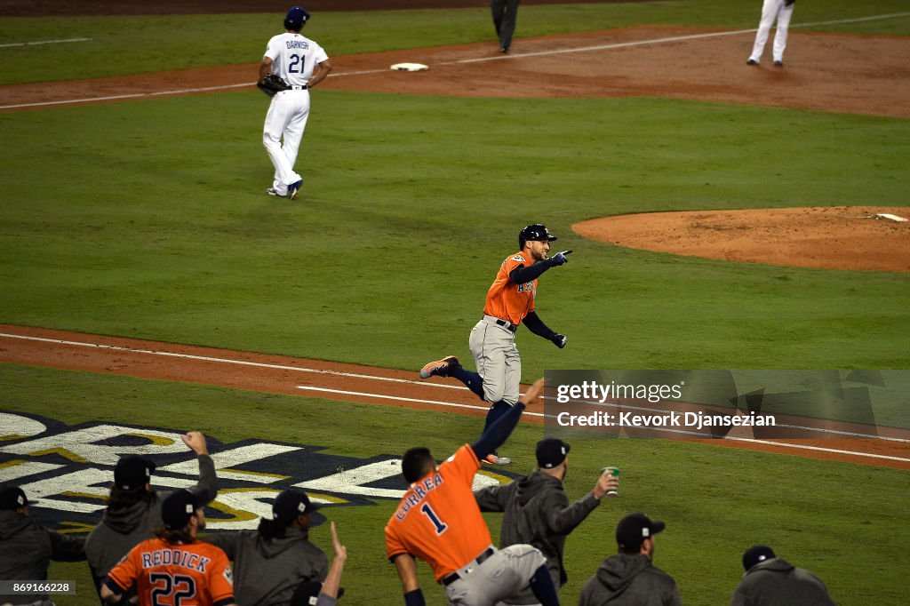 World Series - Houston Astros v Los Angeles Dodgers - Game Seven