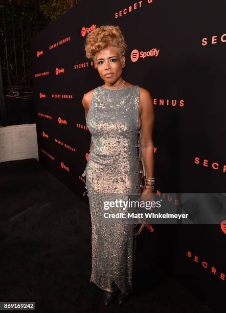 Kelis attends Spotify's Inaugural Secret Genius Awards hosted by Lizzo at Vibiana on November 1, 2017 in Los Angeles, California.