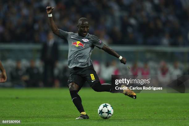 Leipzig midfielder Naby Keita from Guine during the match between FC Porto v RB Leipzig or the UEFA Champions League match at Estadio do Dragao on...