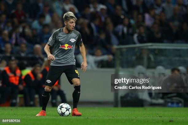 Leipzig midfielder Kevin Kampl from Slovenia during the match between FC Porto v RB Leipzig or the UEFA Champions League match at Estadio do Dragao...