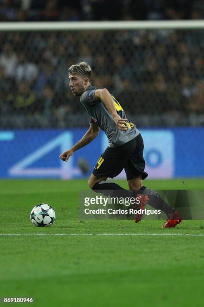 Leipzig midfielder Kevin Kampl from Slovenia during the match between FC Porto v RB Leipzig or the UEFA Champions League match at Estadio do Dragao...