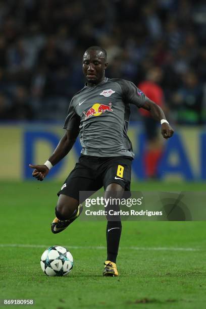 Leipzig midfielder Naby Keita from Guine during the match between FC Porto v RB Leipzig or the UEFA Champions League match at Estadio do Dragao on...