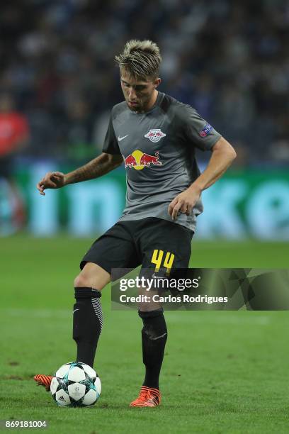 Leipzig midfielder Kevin Kampl from Slovenia during the match between FC Porto v RB Leipzig or the UEFA Champions League match at Estadio do Dragao...