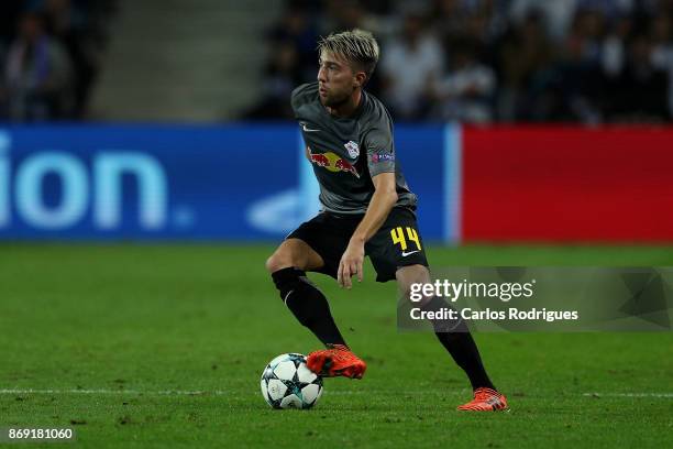 Leipzig midfielder Kevin Kampl from Slovenia during the match between FC Porto v RB Leipzig or the UEFA Champions League match at Estadio do Dragao...