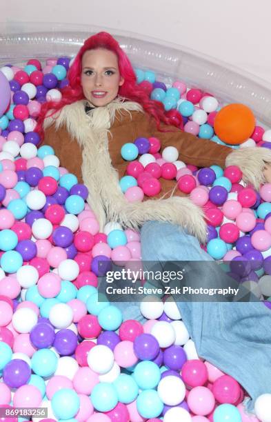 Mery Racauchi attends the Winky Lux Makeup Clubhouse Grand Opening on November 1, 2017 in New York City.