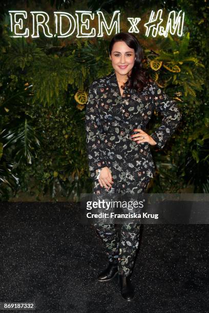 Nina Moghaddam attends the ERDEM x H&M Pre-Shopping Event on November 1, 2017 in Berlin, Germany.