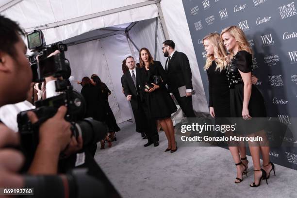 Ava Phillippe and Reese Witherspoon during the WSJ Magazine 2017 Innovator Awards at Museum of Modern Art on November 1, 2017 in New York City.