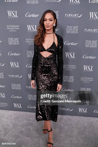 Joan Smalls during the WSJ Magazine 2017 Innovator Awards at Museum of Modern Art on November 1, 2017 in New York City.