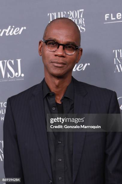 Mark Bradford during the WSJ Magazine 2017 Innovator Awards at Museum of Modern Art on November 1, 2017 in New York City.