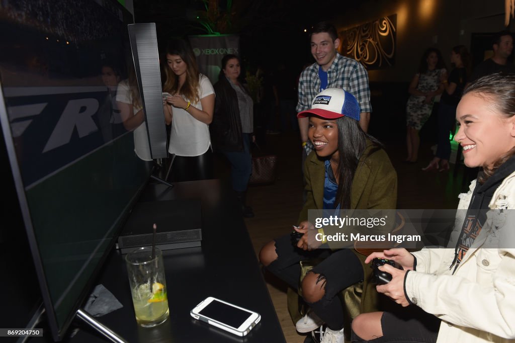 Chris Evans, Lauren Cohan and Lil Jon Host Celebrity Gaming Event and Xbox Live Session in Atlanta