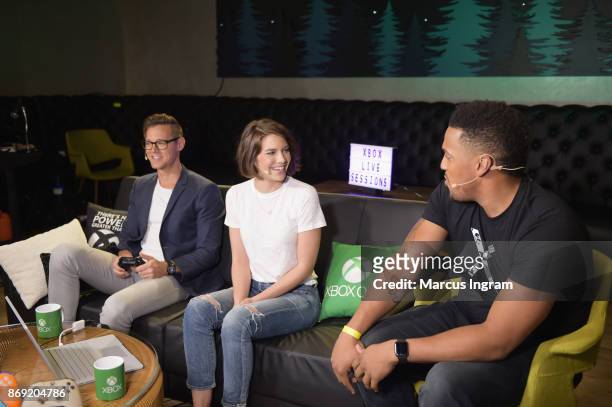Daniel McGuffey and Lauren Cohan join Xbox Live Sessions with host Rukari Austin to play MIDDLE EARTH: SHADOW OF WAR on Xbox One X on November 1,...