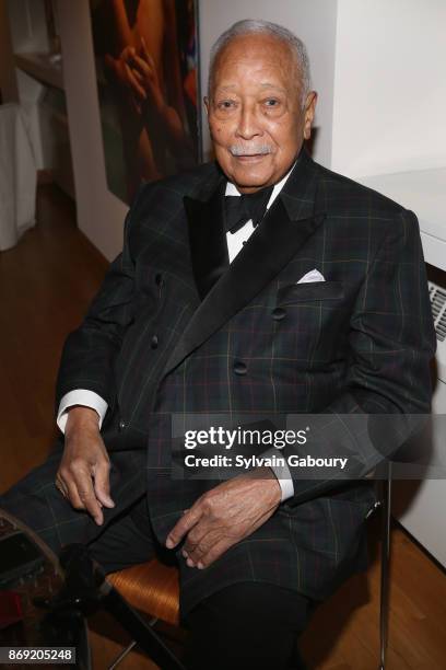 David Dinkins attends ABC's Fifteenth Annual Thanks for Giving Benefit on November 1, 2017 in New York City.
