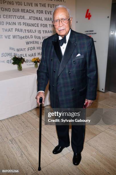 David Dinkins attends ABC's Fifteenth Annual Thanks for Giving Benefit on November 1, 2017 in New York City.