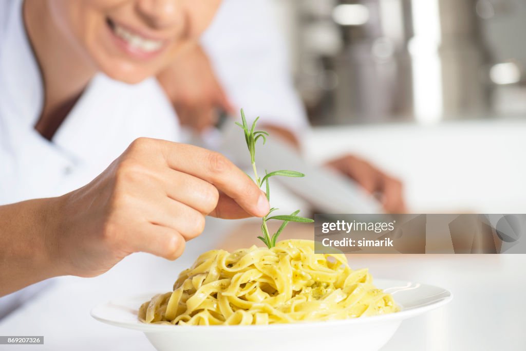 Serving Pasta