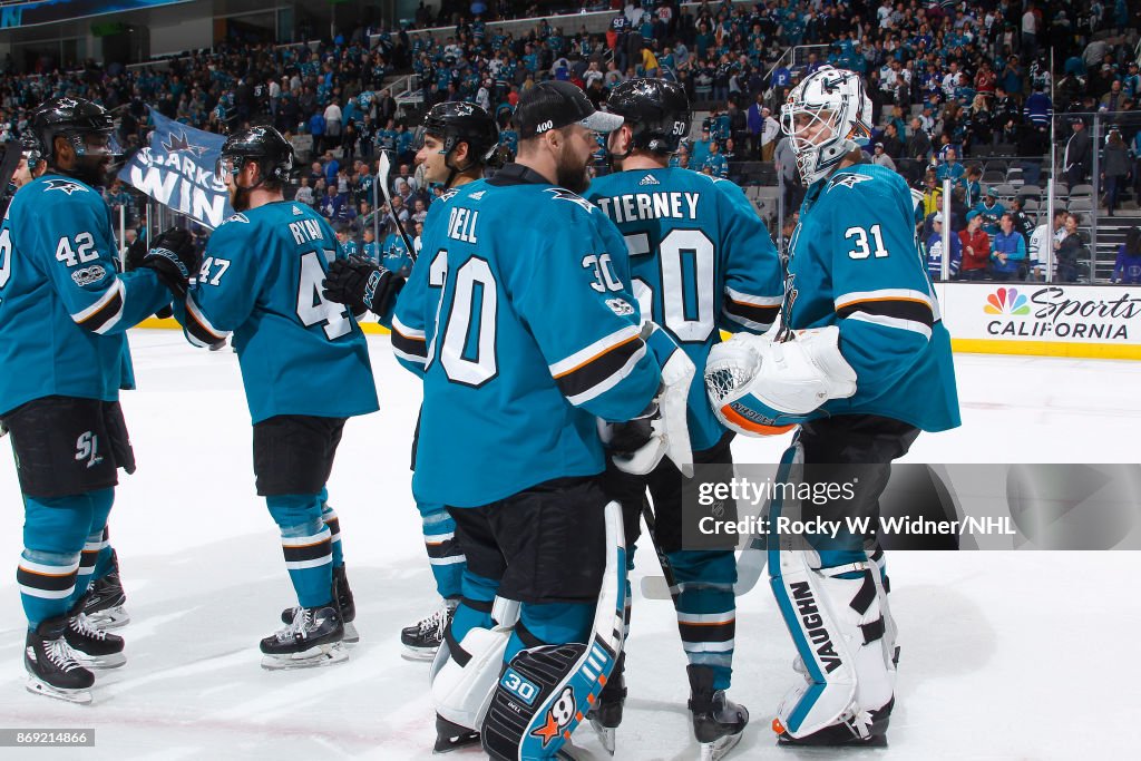 Toronto Maple Leafs v San Jose Sharks