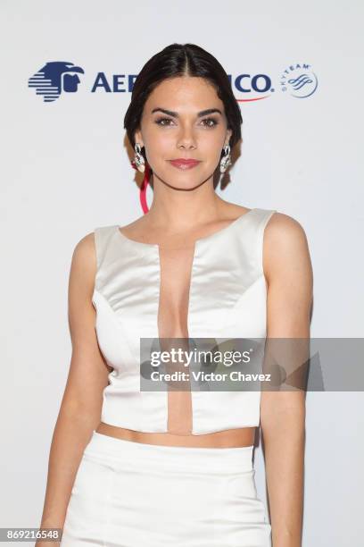 Livia Brito attends The Global Gift Gala Mexico 2017 at St. Regis Hotel on November 1, 2017 in Mexico City, Mexico.