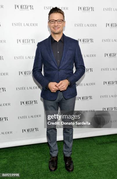 Jeremy Renner at PORTER Hosts Incredible Women Gala In Association With Estee Lauder at NeueHouse Los Angeles on November 1, 2017 in Hollywood,...