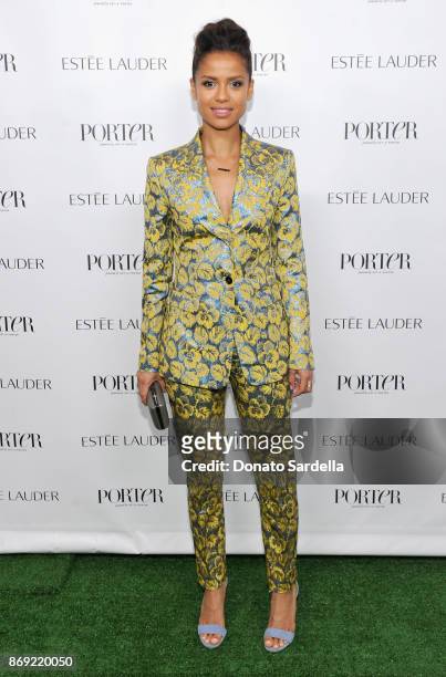Gugu Mbatha-Raw at PORTER Hosts Incredible Women Gala In Association With Estee Lauder at NeueHouse Los Angeles on November 1, 2017 in Hollywood,...