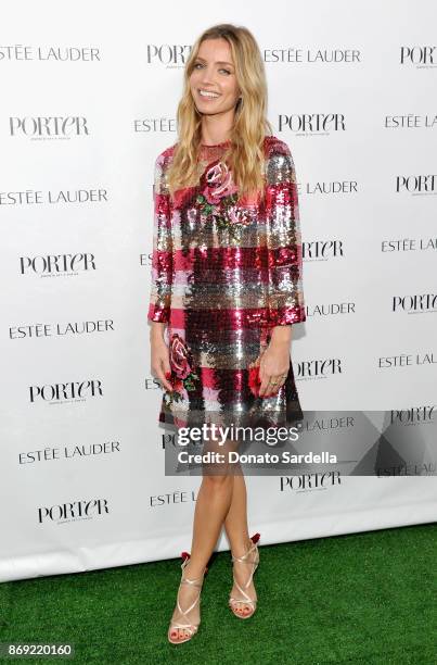 Annabelle Wallis at PORTER Hosts Incredible Women Gala In Association With Estee Lauder at NeueHouse Los Angeles on November 1, 2017 in Hollywood,...