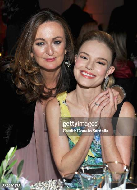 Editor-in-Chief of PORTER, Lucy Yeomans and Kate Bosworth at PORTER Hosts Incredible Women Gala In Association With Estee Lauder at NeueHouse Los...