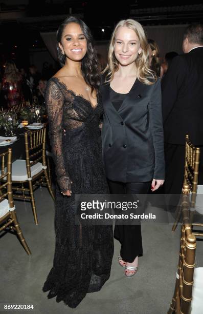 Misty Copeland and Danielle Lauder at PORTER Hosts Incredible Women Gala In Association With Estee Lauder at NeueHouse Los Angeles on November 1,...