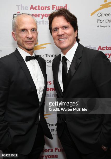 John DeLuca and Rob Marshall attend the Actors Fund Career Transition For Dancers Gala on November 1, 2017 at The Marriott Marquis in New York City.