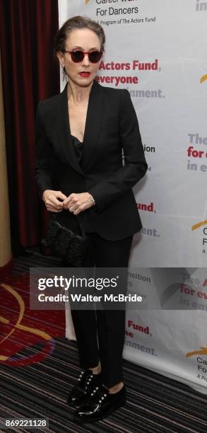 Bebe Neuwirth attends the Actors Fund Career Transition For Dancers Gala on November 1, 2017 at The Marriott Marquis in New York City.