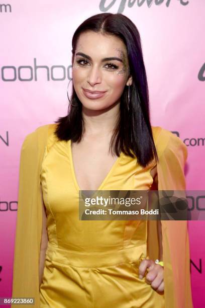 Ashley Iaconetti at the boohoo.com LA Pop-up Store Launch Party with Galore Magazine on November 1, 2017 in Los Angeles, California.